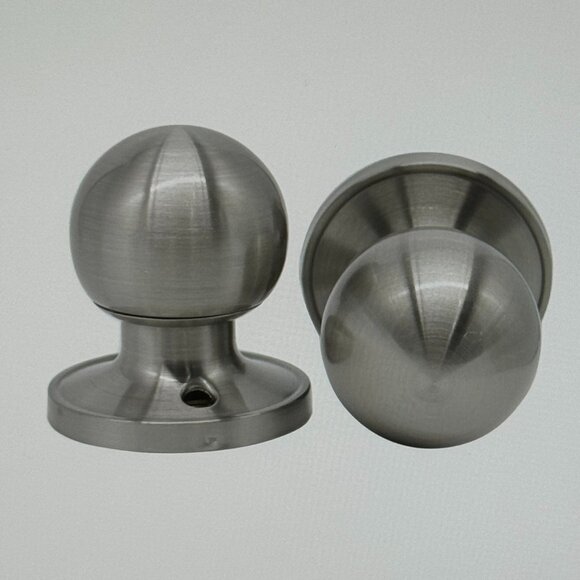 Satin Nickel Door Knob Handle Interior 6 Privacy 4 Passage NWOT Bundle of 10 - Picture 1 of 9